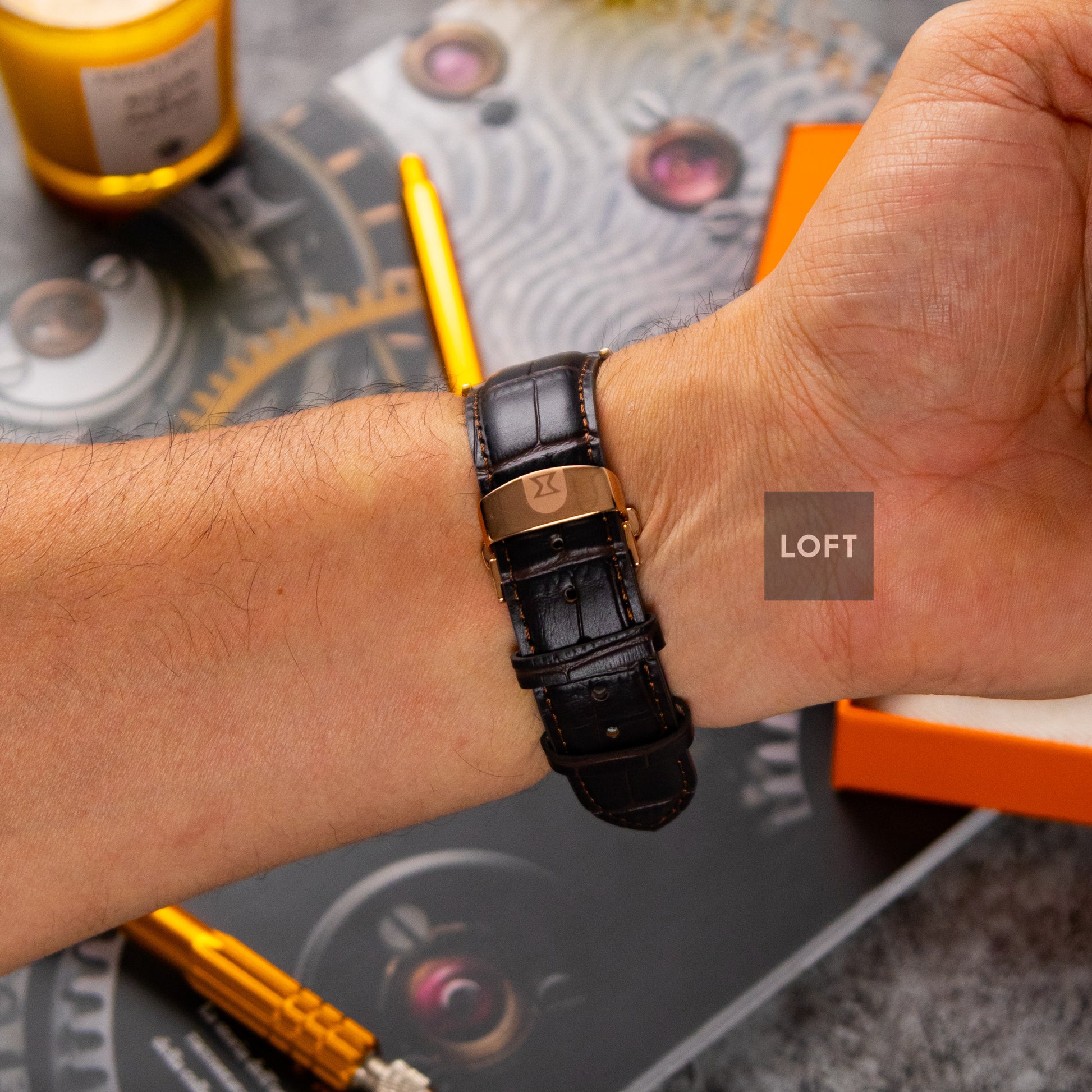 Edox Les Vauberts Chronograph Date Quartz 42mm