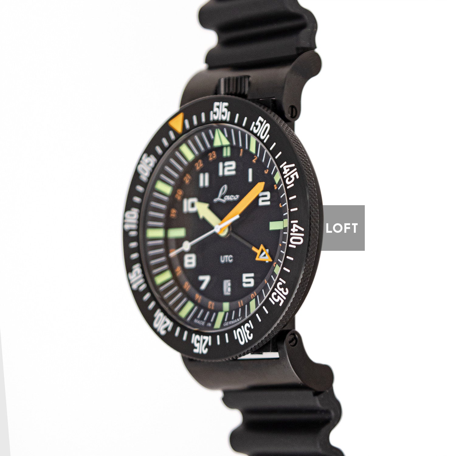 Laco Squad Atacama Quartz UTC Black PVD 46mm