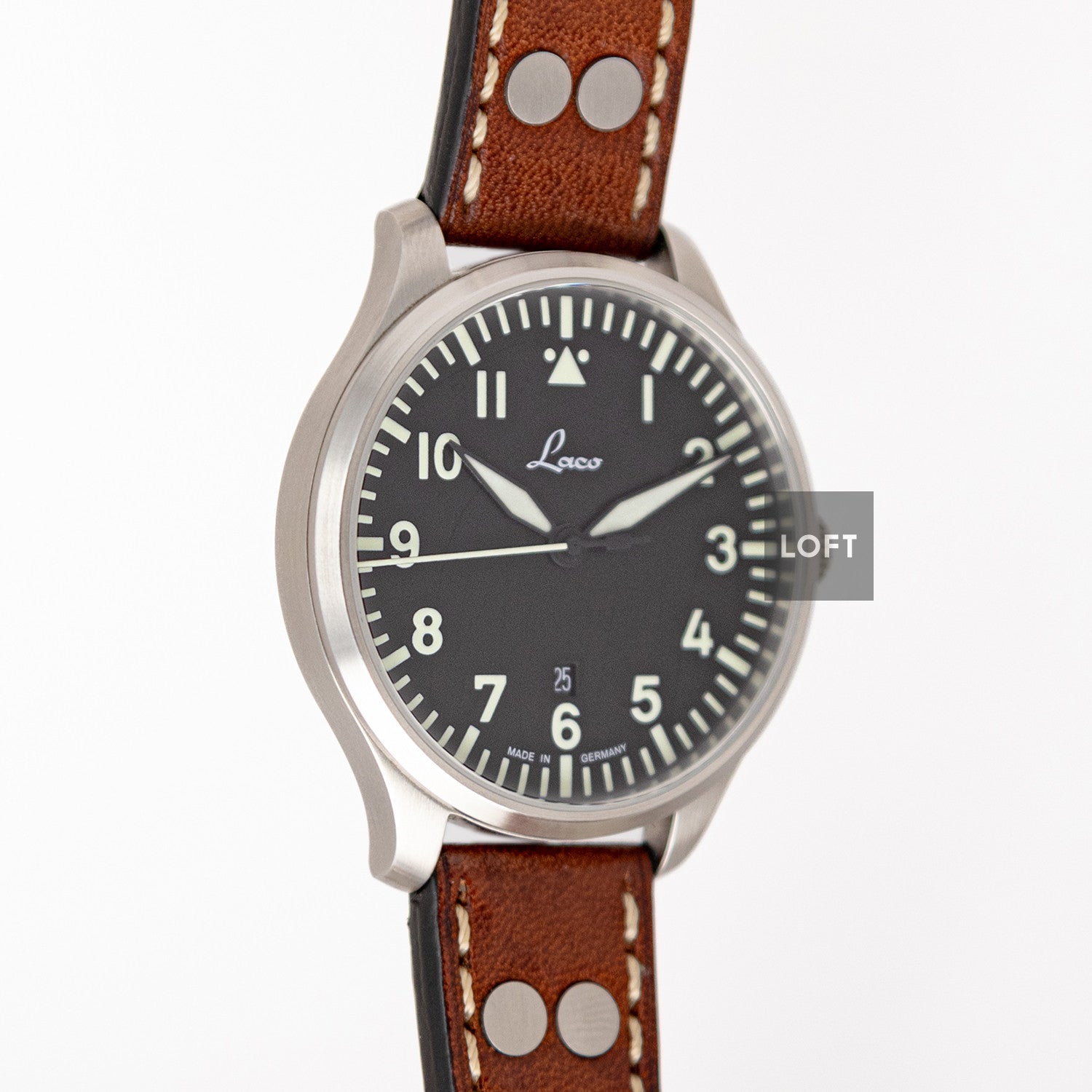 Laco Pilot Watch Basic GENF.2.D Quartz 40mm