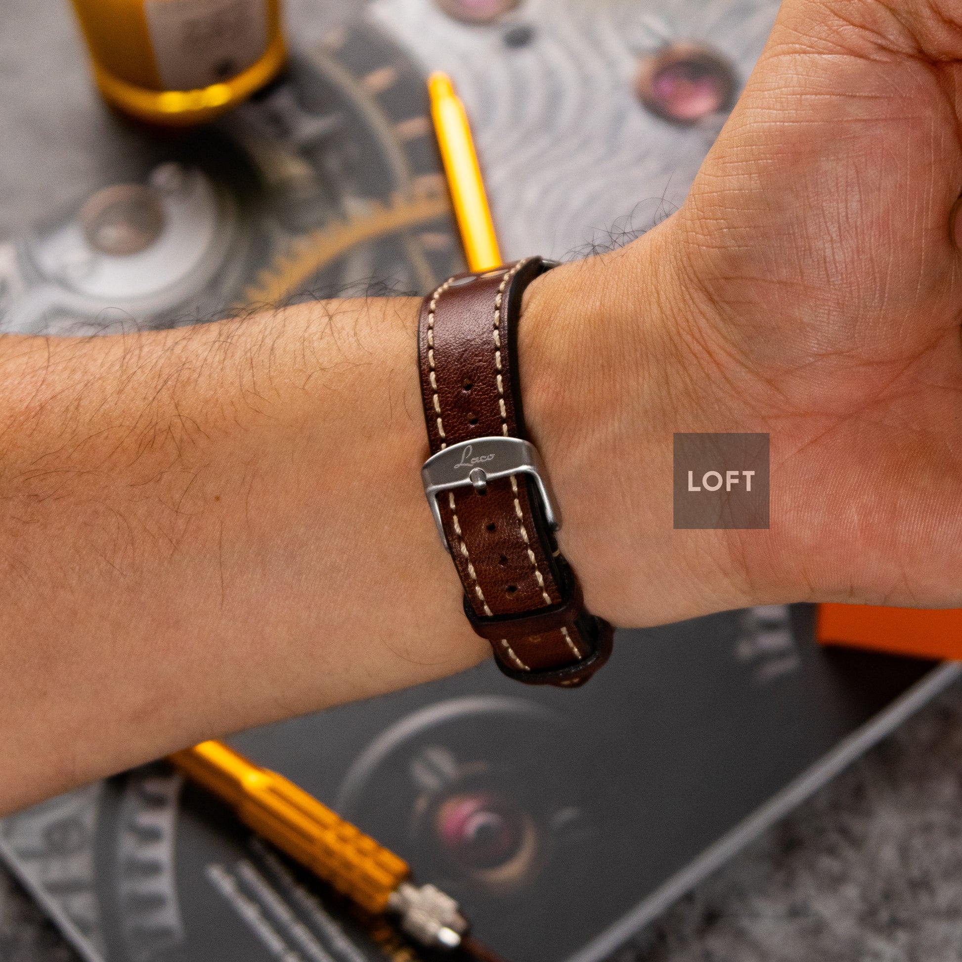 Laco Pilot Watch Basic GENF.2.D Quartz 40mm