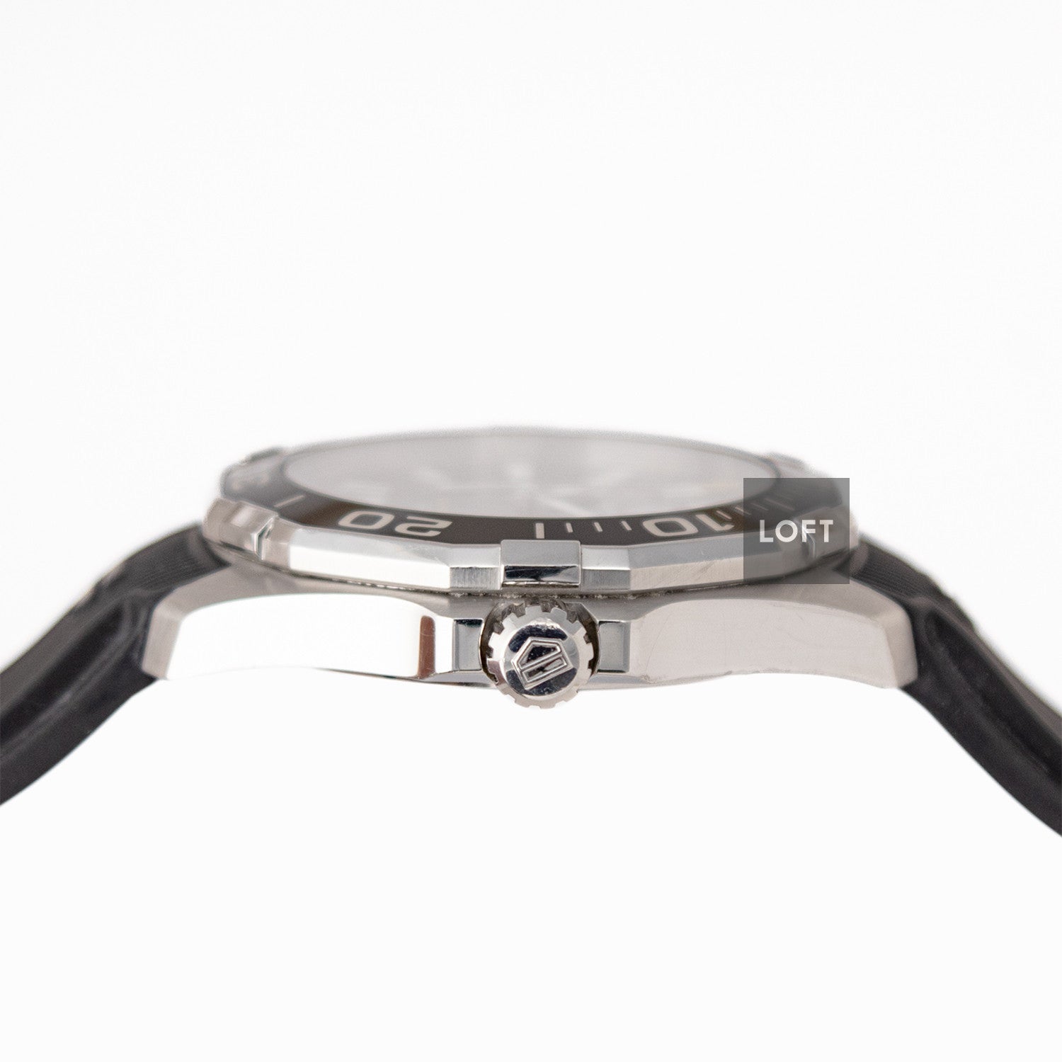 TAG Heuer Aquaracer Quartz Black Dial Rubber 43mm