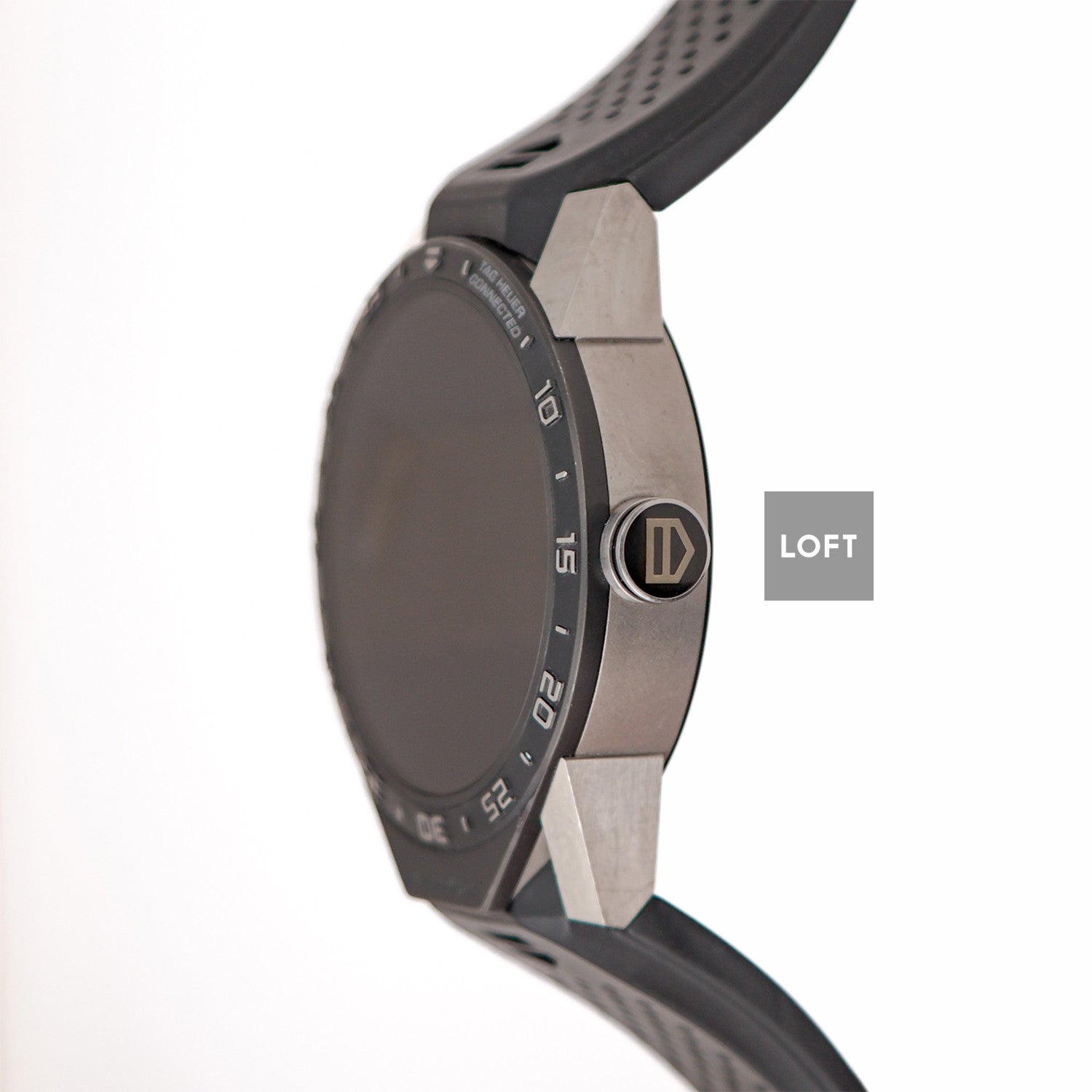 TAG Heuer Connected Calibre E4 Titanium Rubber Strap 45mm