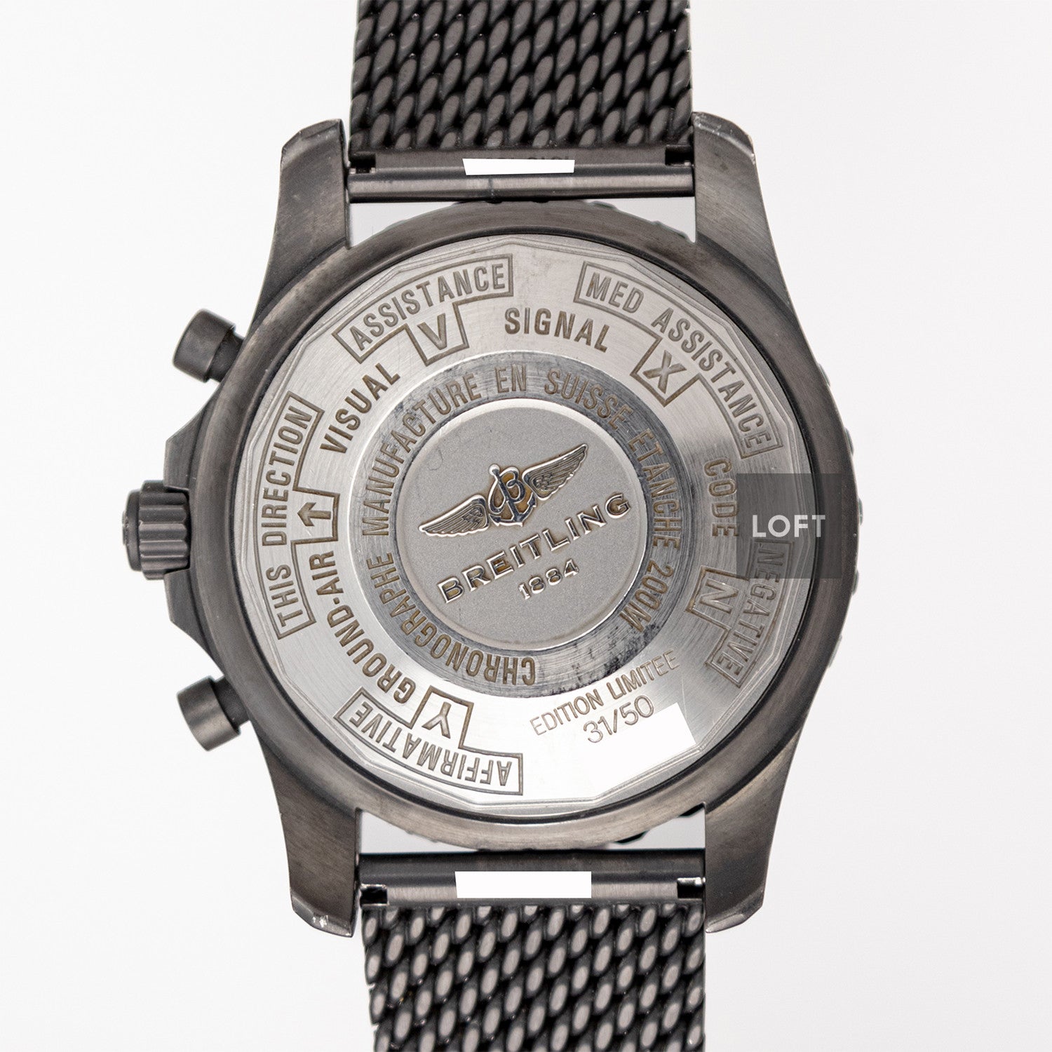 Breitling Chronospace Limited Edition Halcones FACH 46 mm