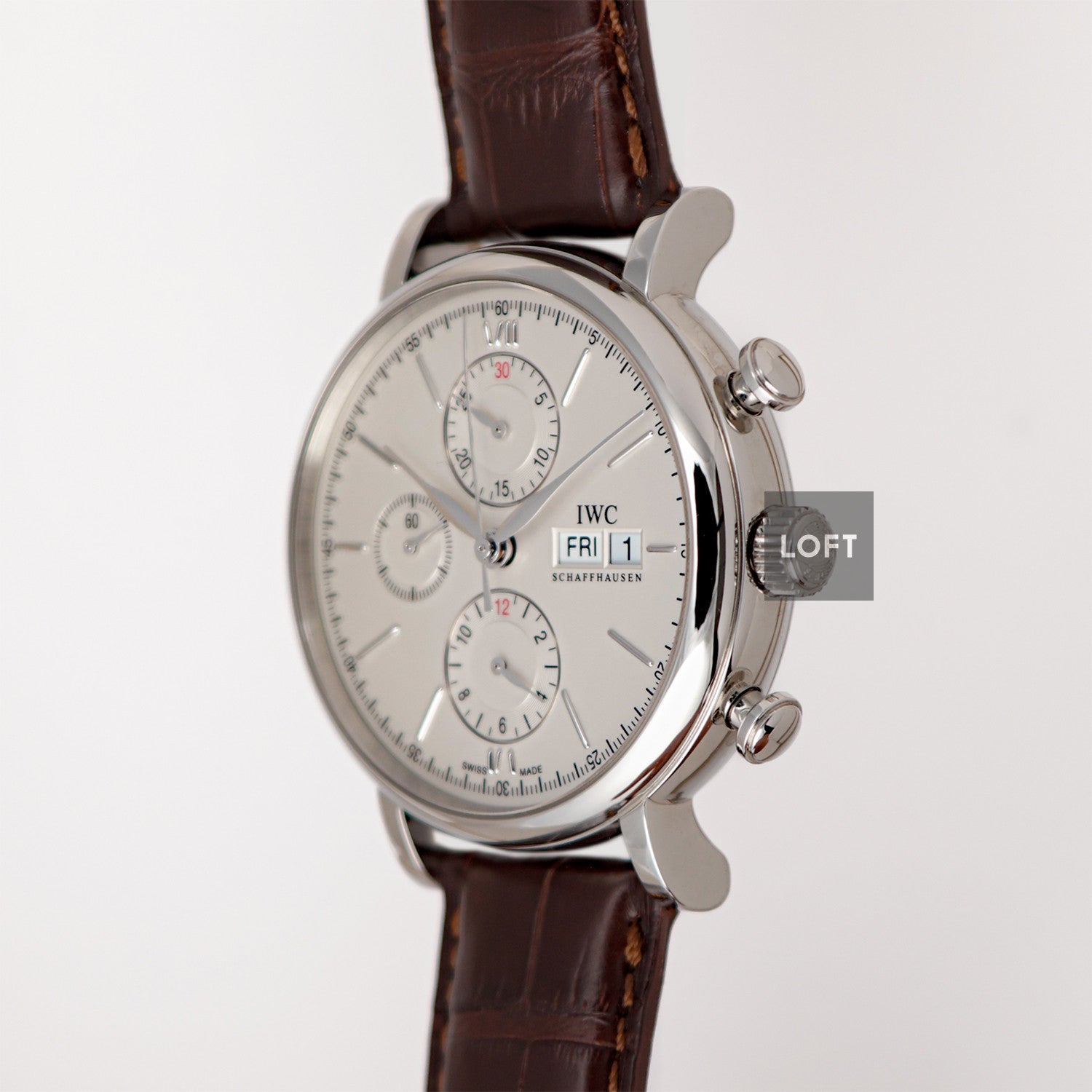 IWC Portofino Chronograph Automatic Silver Dial 42mm