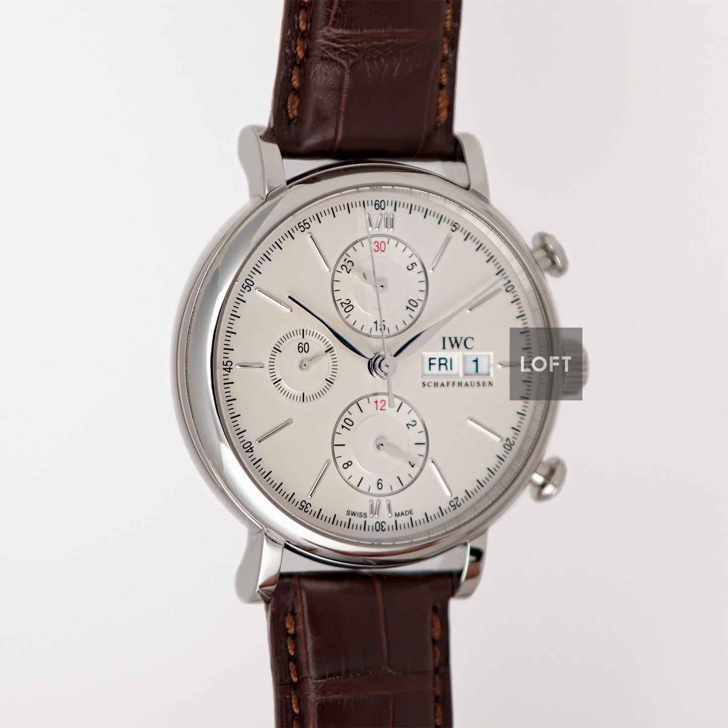 IWC Portofino Chronograph Automatic Silver Dial 42mm