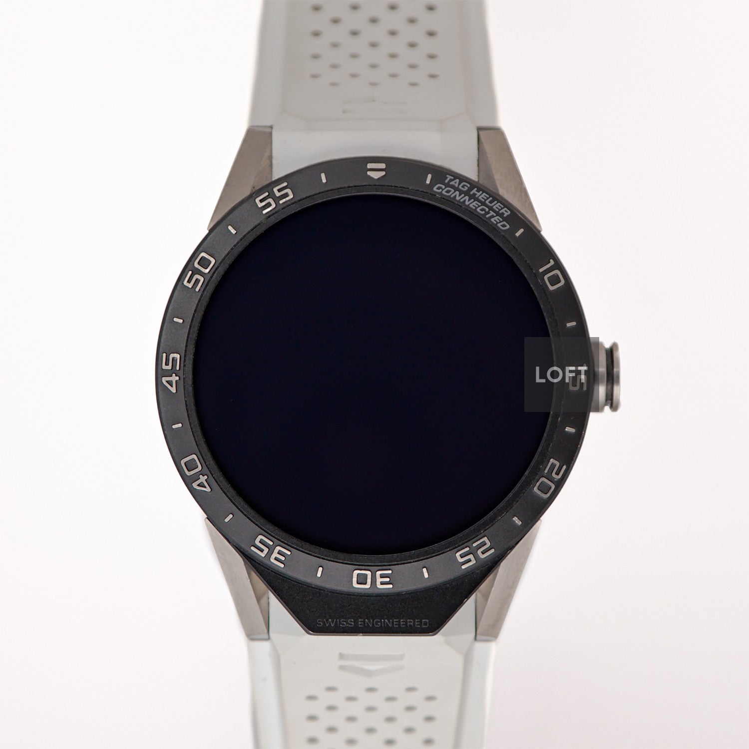 TAG Heuer Connected Modular White Rubber Strap 46mm