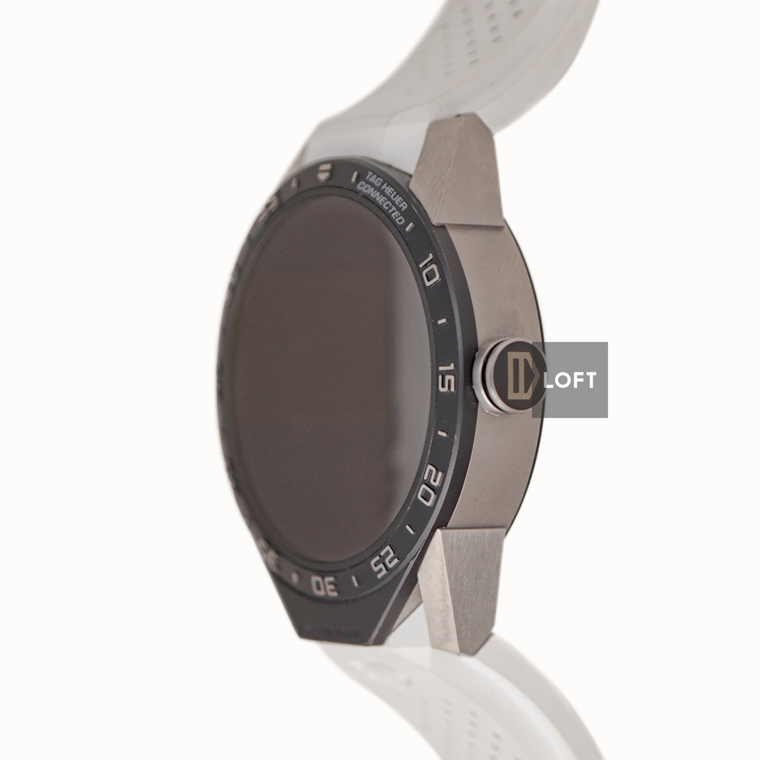TAG Heuer Connected Modular White Rubber Strap 46mm