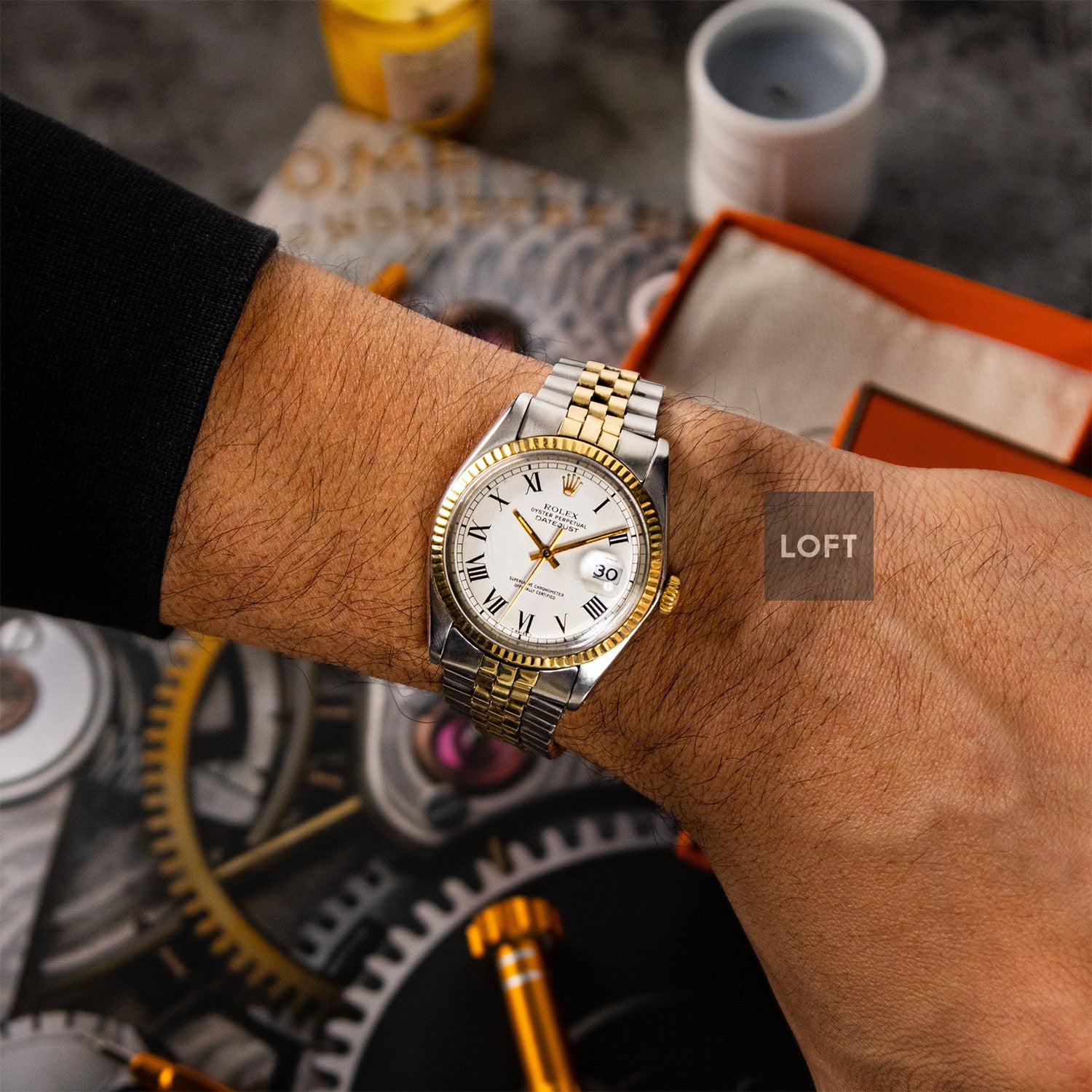 Rolex Datejust 1601 Buckley Dial Two-Tone Jubilee 36mm