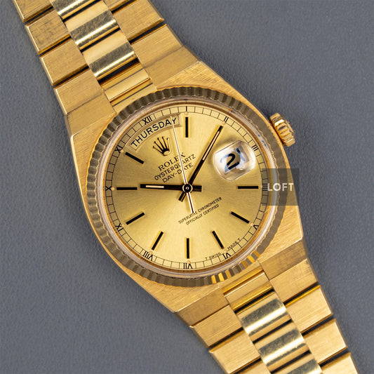 Rolex Oysterquartz Day-Date 19018 Yellow Gold 36mm