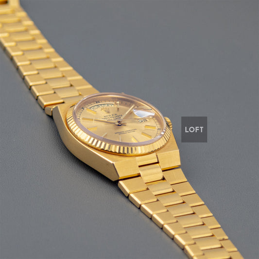 Rolex Oysterquartz Day-Date 19018 Yellow Gold 36mm