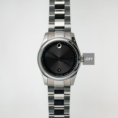 Movado Museum Sportivo Black Dial Quartz 40mm