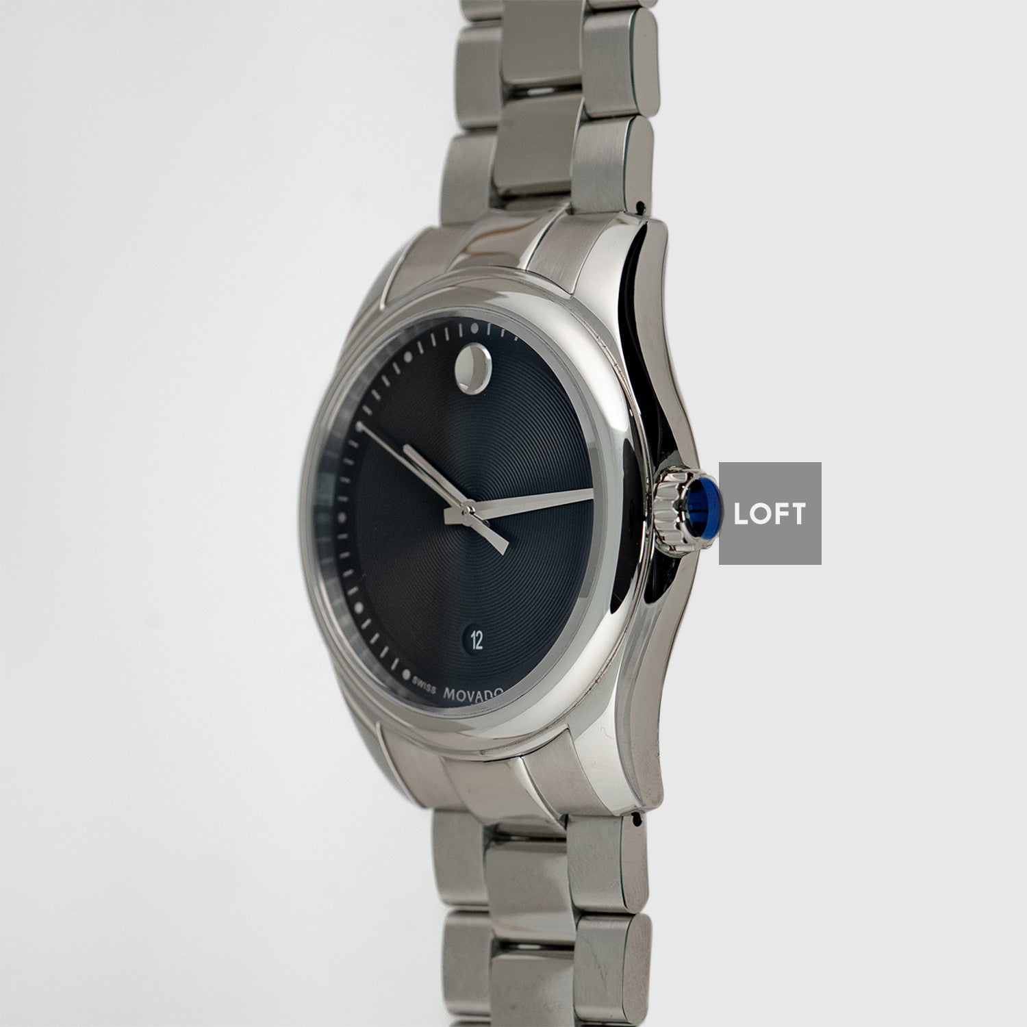 Movado Museum Sportivo Black Dial Quartz 40mm