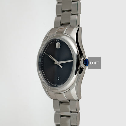 Movado Museum Sportivo Black Dial Quartz 40mm