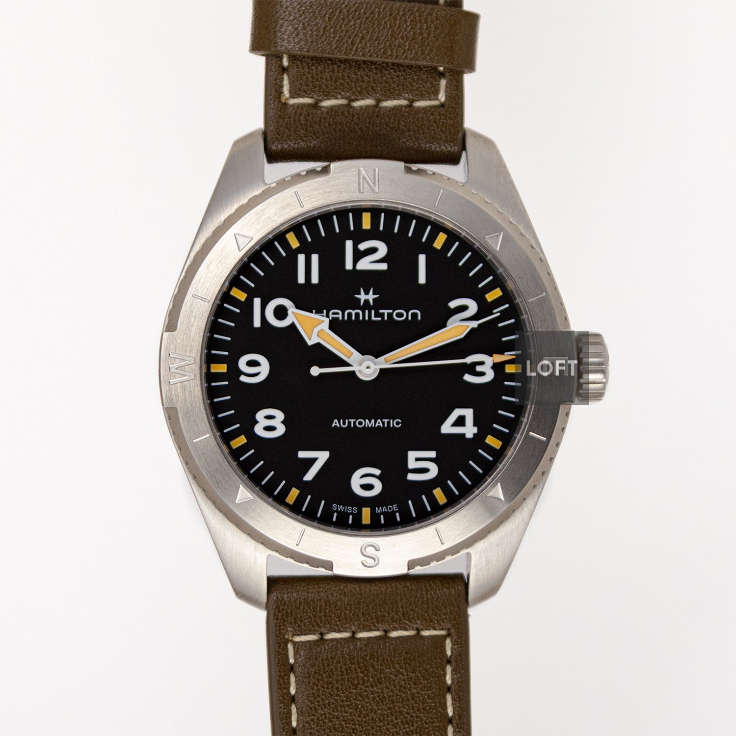 HAMILTON Khaki 腕時計 ブラック HAMILTON 腕時計 「ハミルトン」 Khaki Field （カーキ