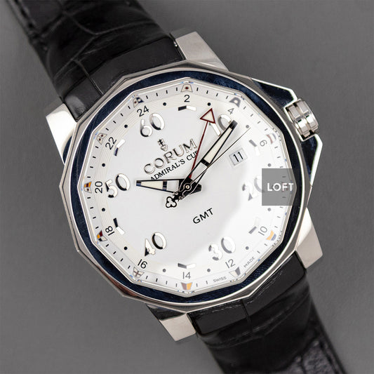 Corum Admirals Cup GMT Automatic White 44mm