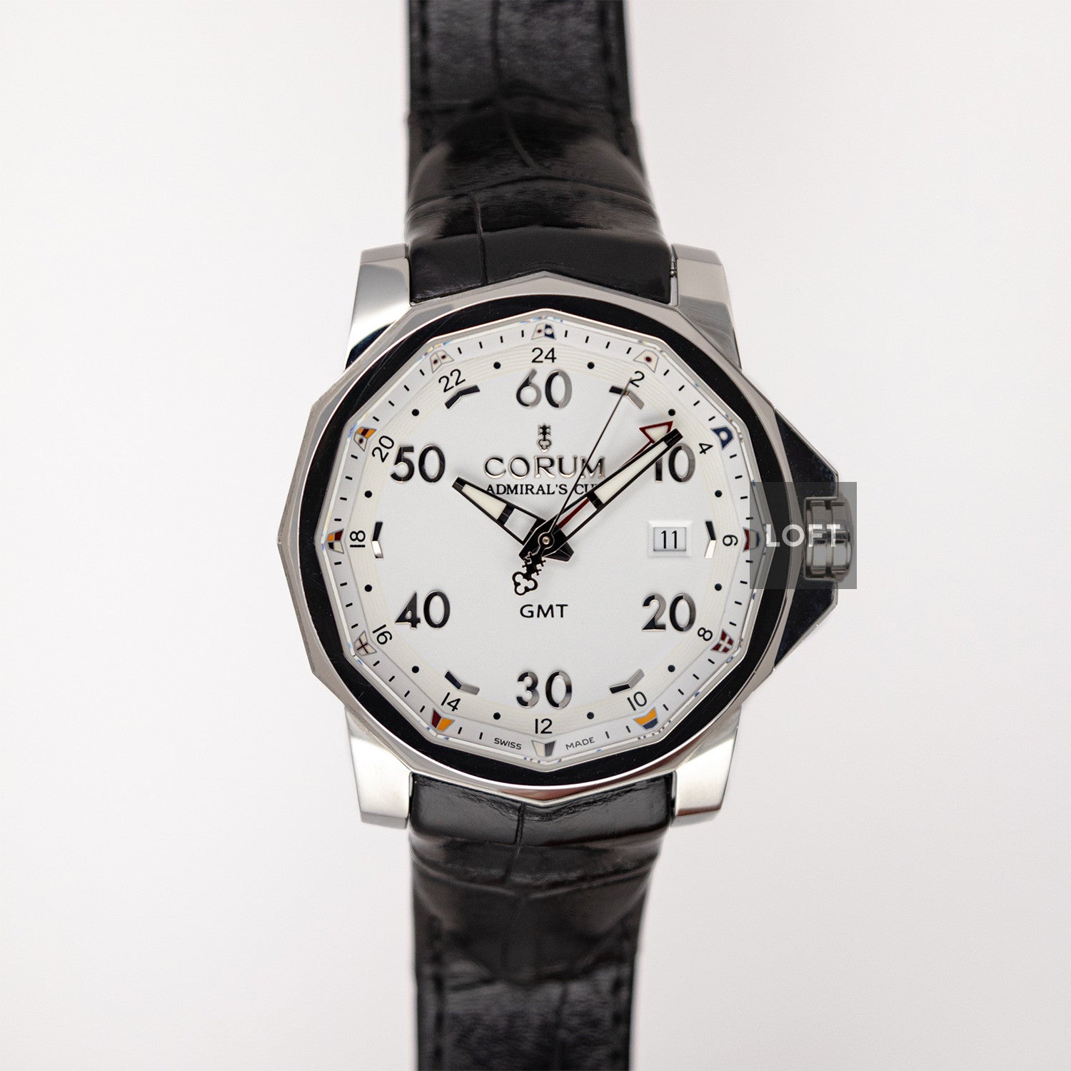 Corum Admirals Cup GMT Automatic White 44mm