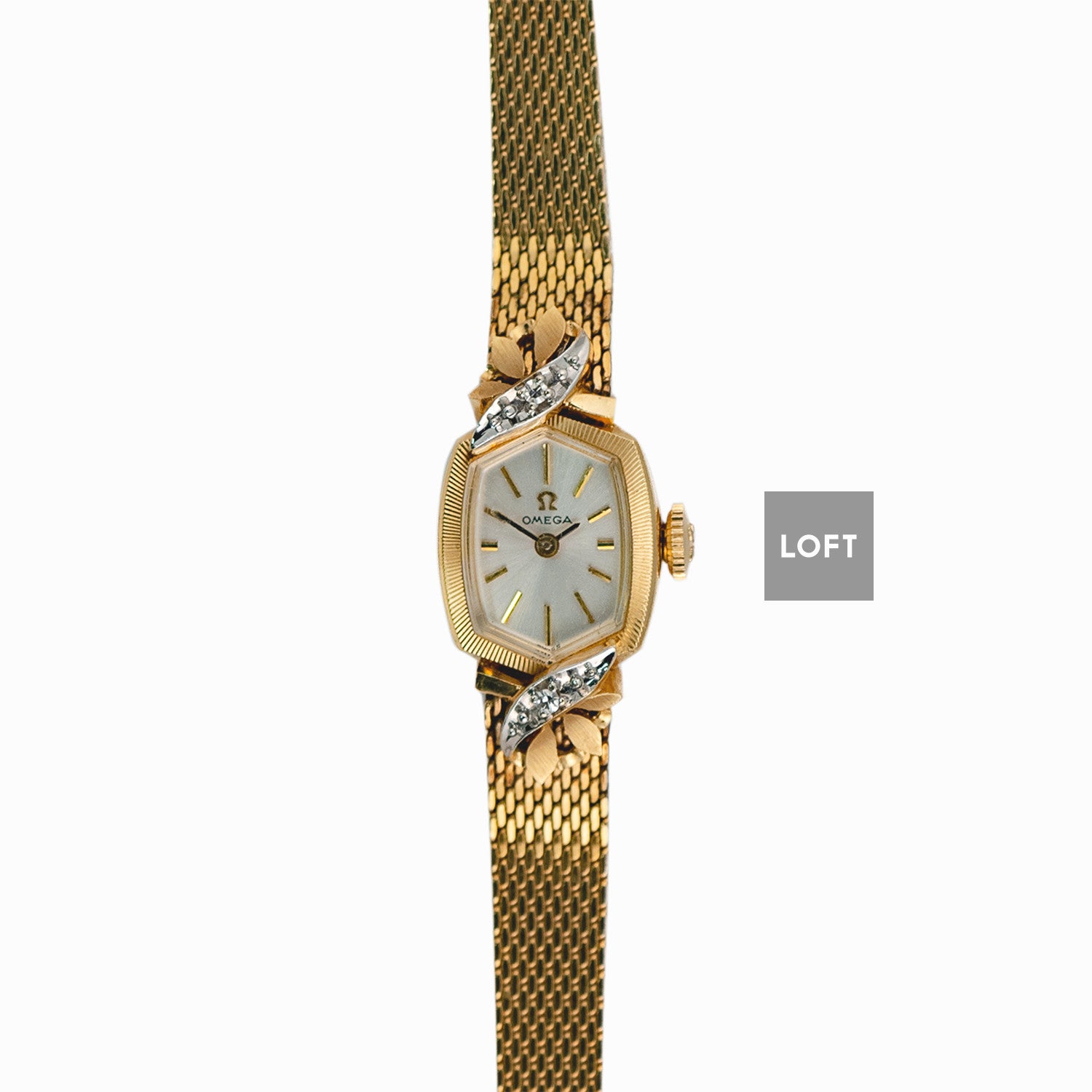 Omega Ladies Manual Wind 14K Yellow Gold 7mm