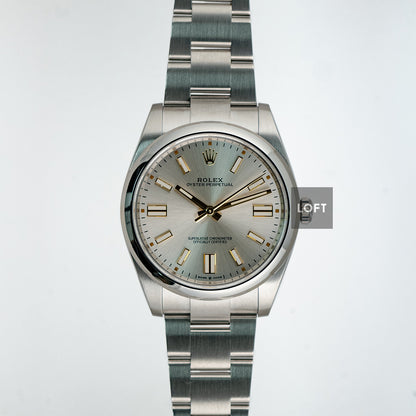 Rolex Oyster Perpetual 124300 Silver Dial 41mm