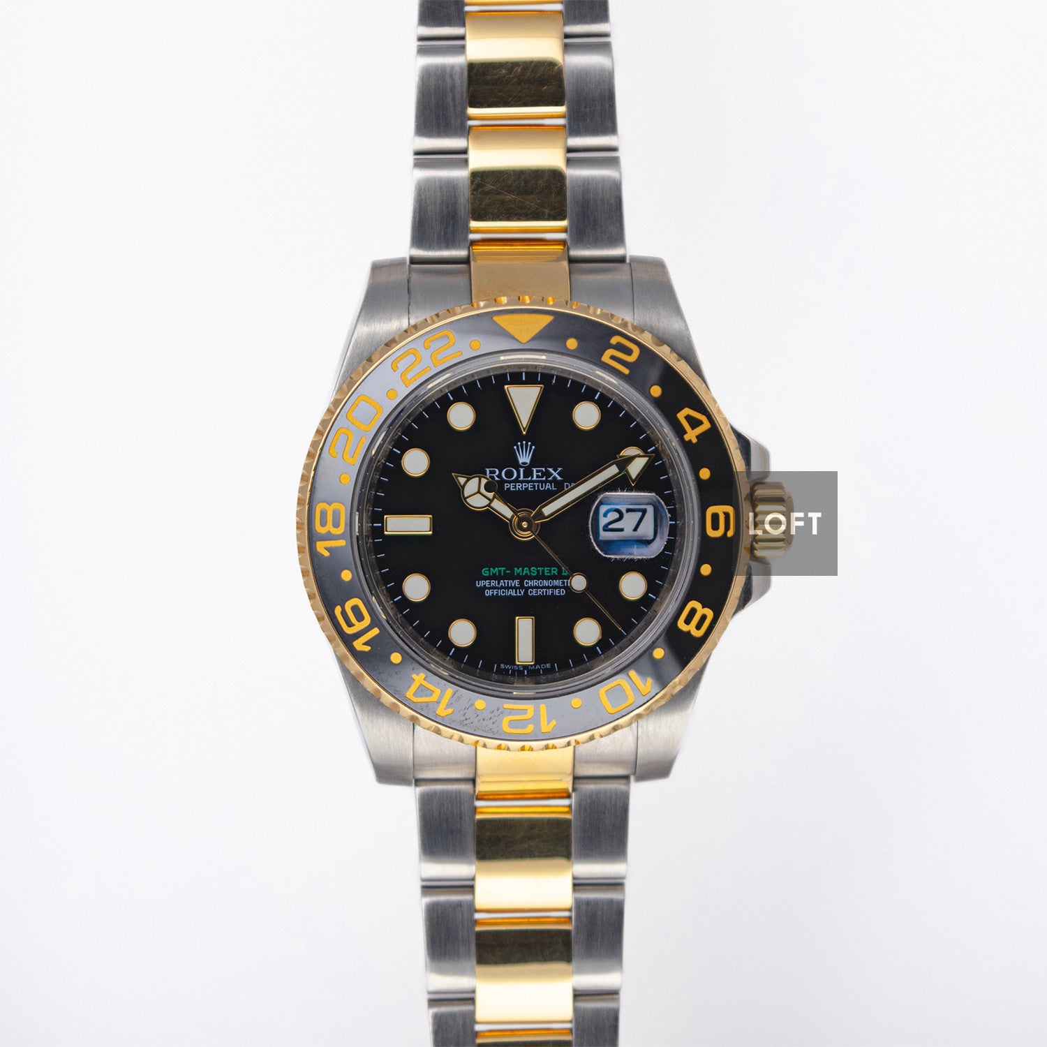 Rolex GMT-Master II 116713 Rolesor Black 40mm