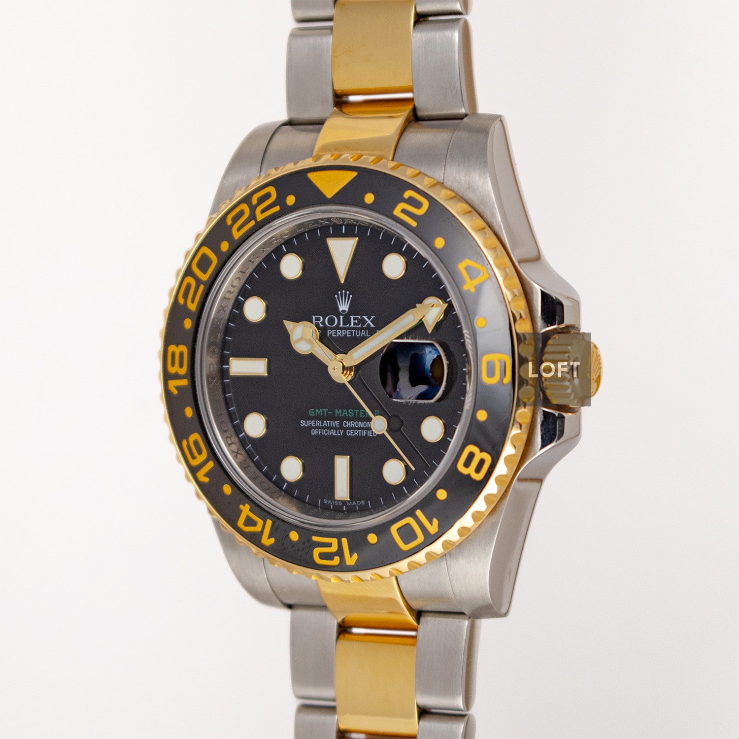 Rolex GMT-Master II 116713 Rolesor Black 40mm