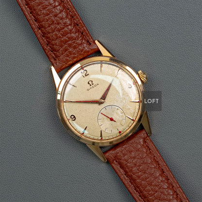 Omega Manual Wind Yellow Gold Vintage 34.5mm