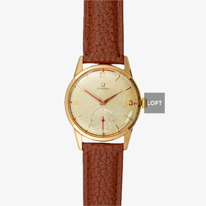 Omega Manual Wind Yellow Gold Vintage 34.5mm