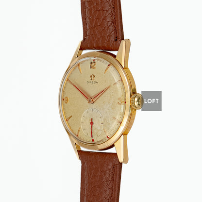 Omega Manual Wind Yellow Gold Vintage 34.5mm