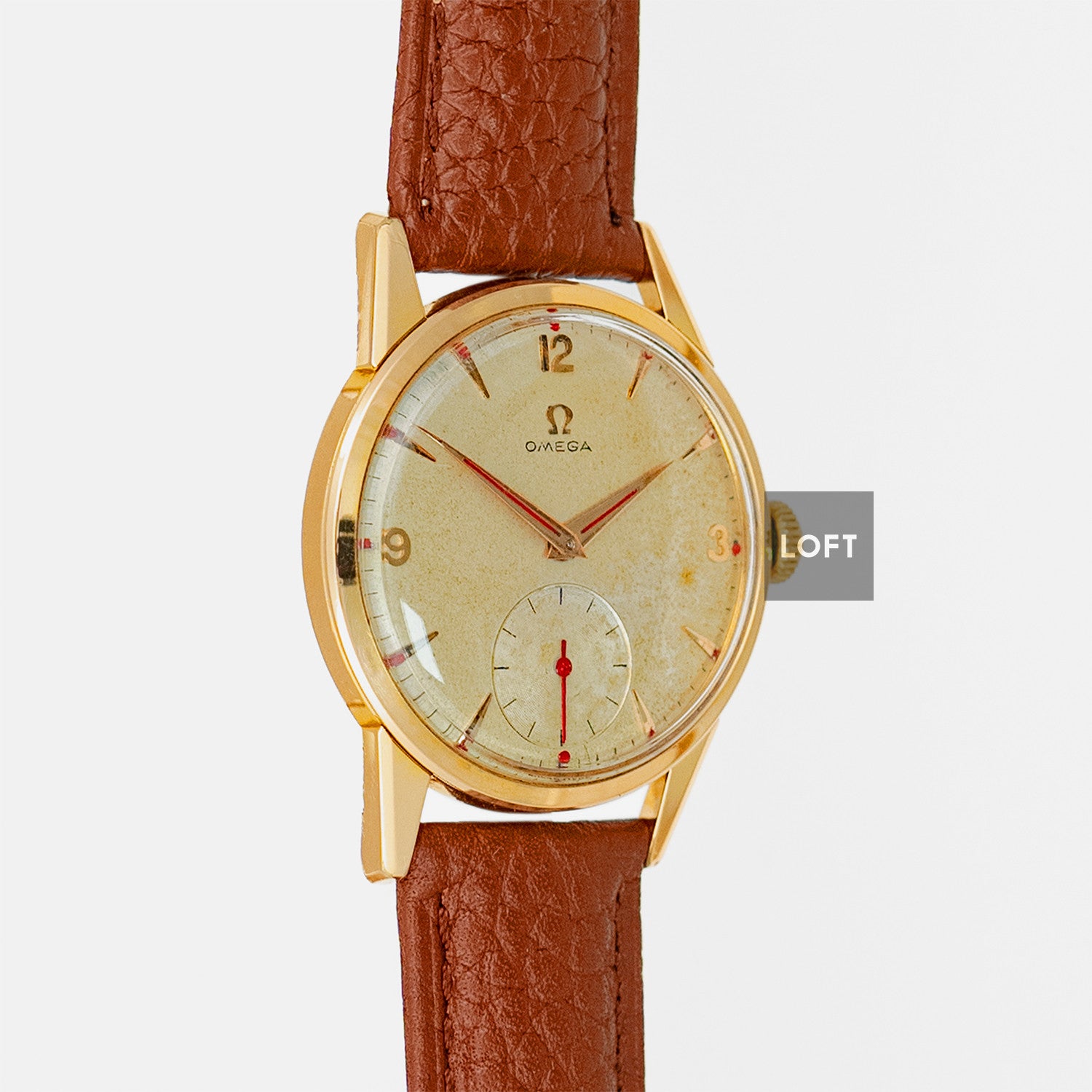 Omega Manual Wind Yellow Gold Vintage 34.5mm