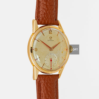 Omega Manual Wind Yellow Gold Vintage 34.5mm
