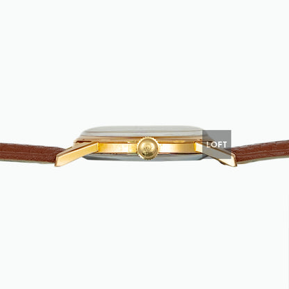 Omega Manual Wind Yellow Gold Vintage 34.5mm
