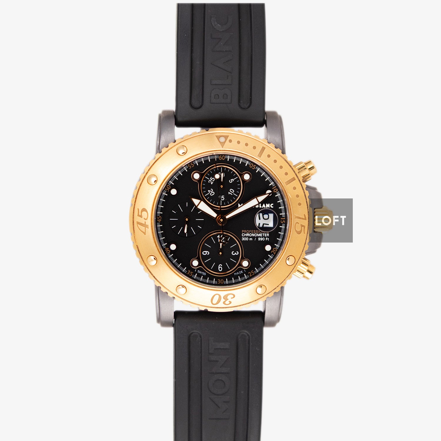 Montblanc Sport Chronograph Black Rubber 41 mm