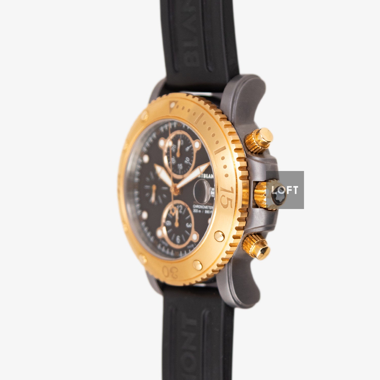 Montblanc Sport Chronograph Black Rubber 41 mm