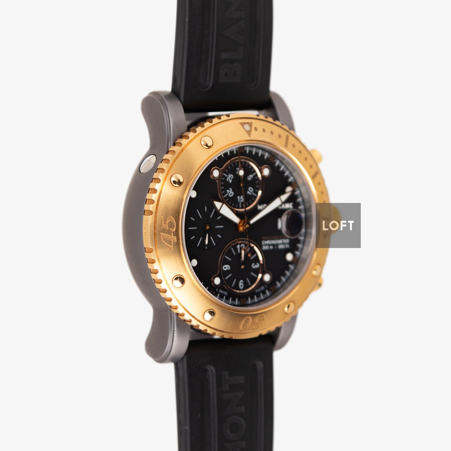 Montblanc Sport Chronograph Black Rubber 41 mm