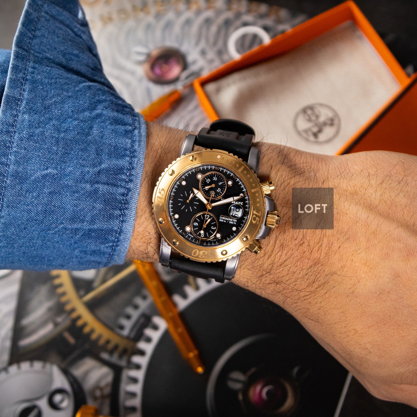 Montblanc Sport Chronograph Black Rubber 41 mm