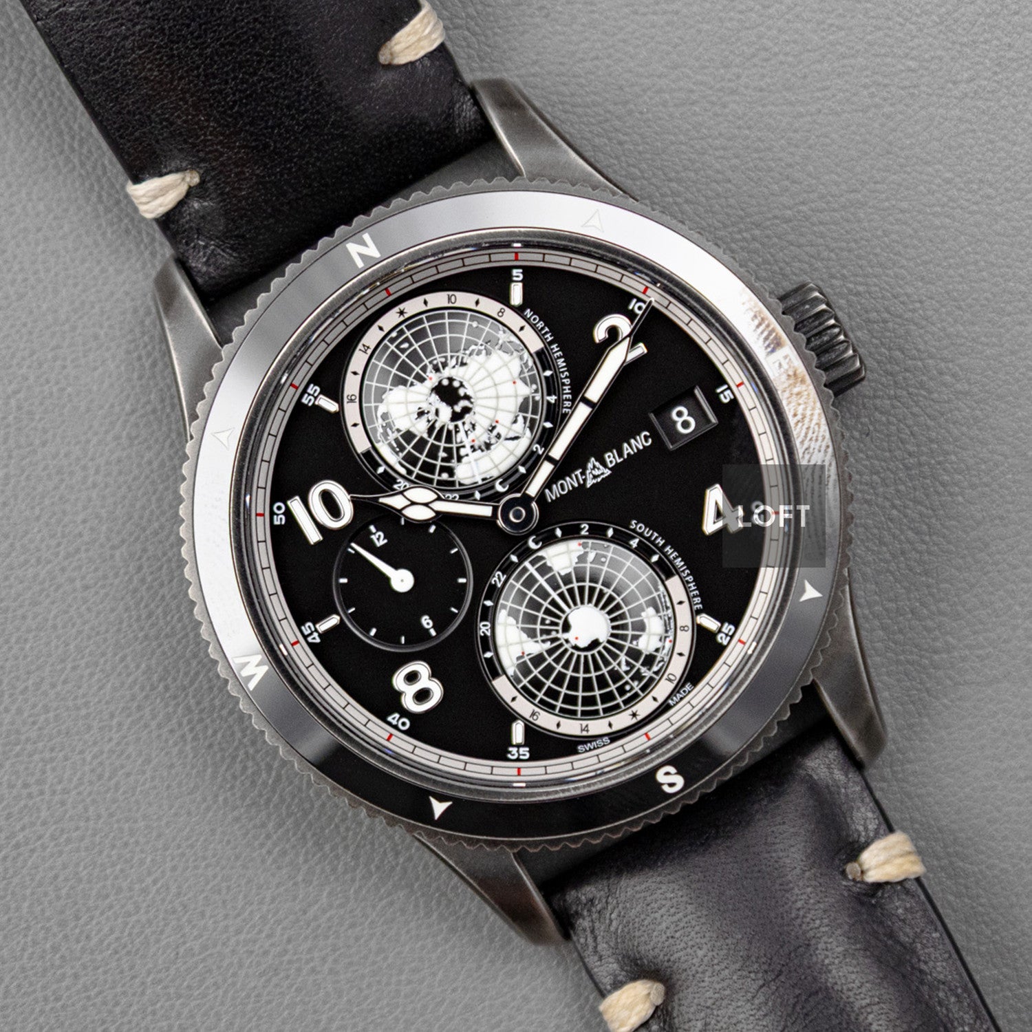 Montblanc 1858 Geosphere Ultrablack Limited Ed. 42mm