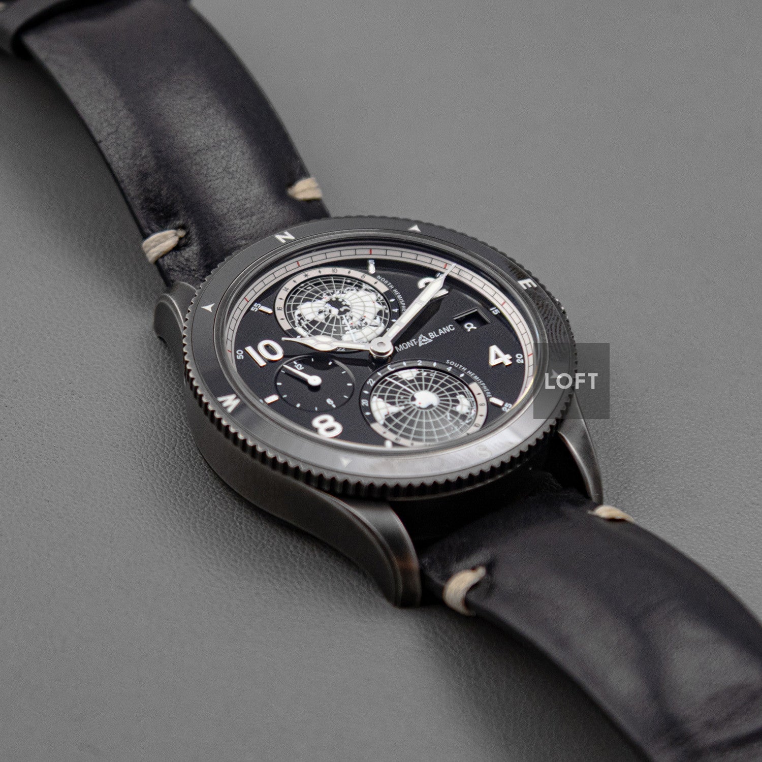 Montblanc 1858 Geosphere Ultrablack Limited Ed. 42mm