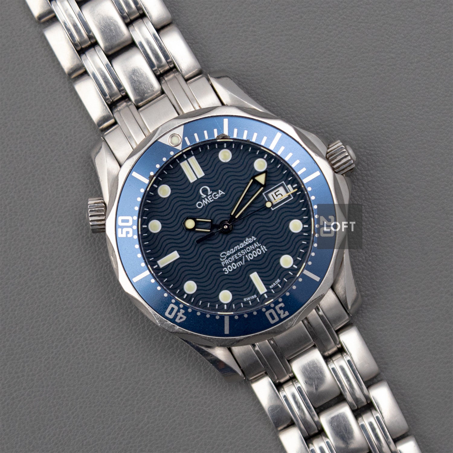 時計 OMEGA Seamaster Professional Diver Omega Seamaster Diver 300M Quartz 36.25mm – LOFT