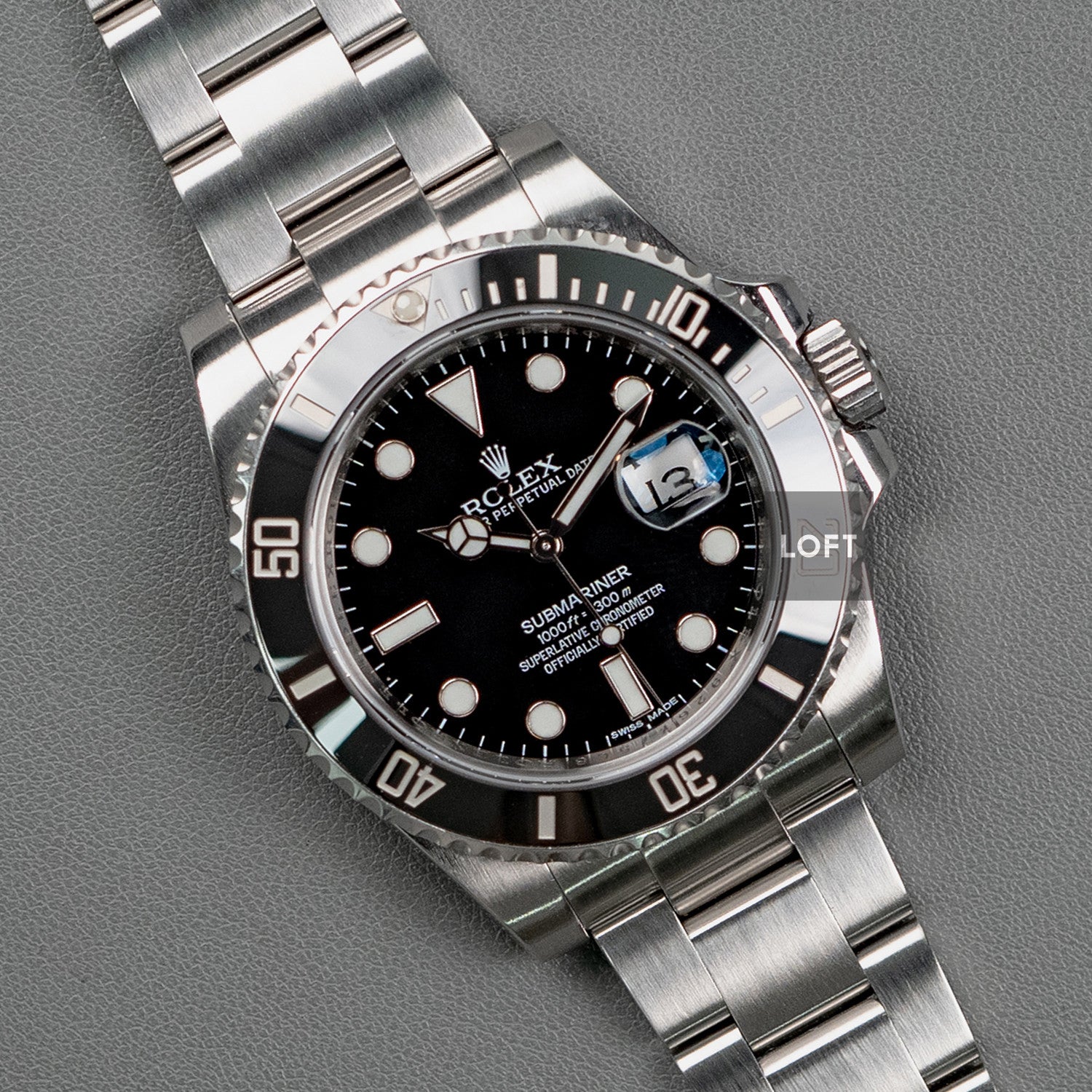 Rolex Submariner Date 116610 Oystersteel 40mm