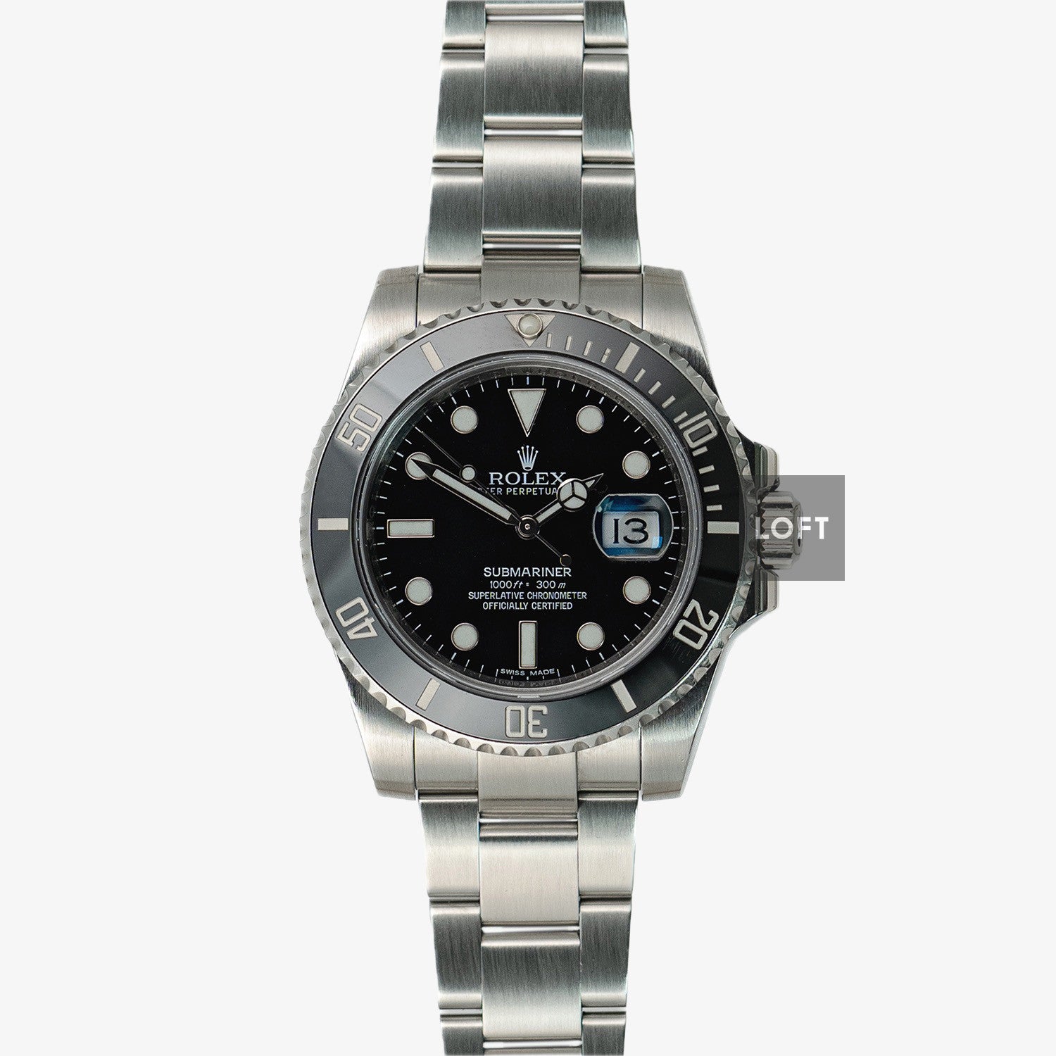 Rolex Submariner Date 116610 Oystersteel 40mm