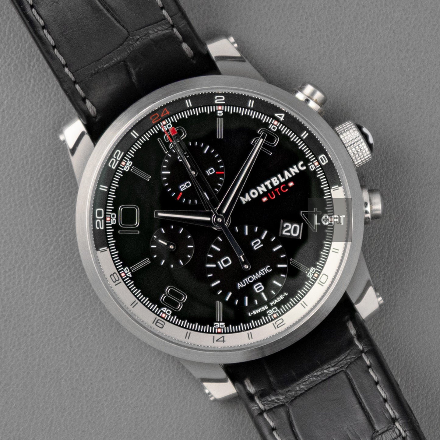 Montblanc TimeWalker Chrono Voyager UTC Black 43mm