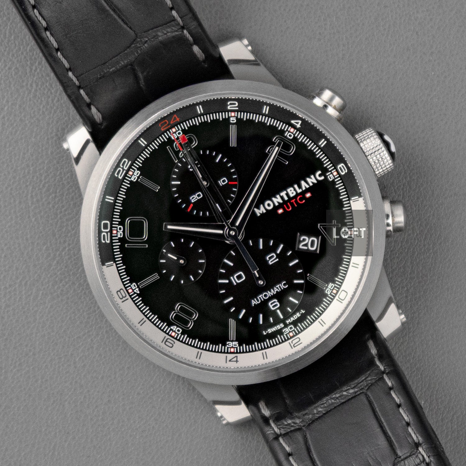Montblanc TimeWalker Chrono Voyager UTC Black 43mm