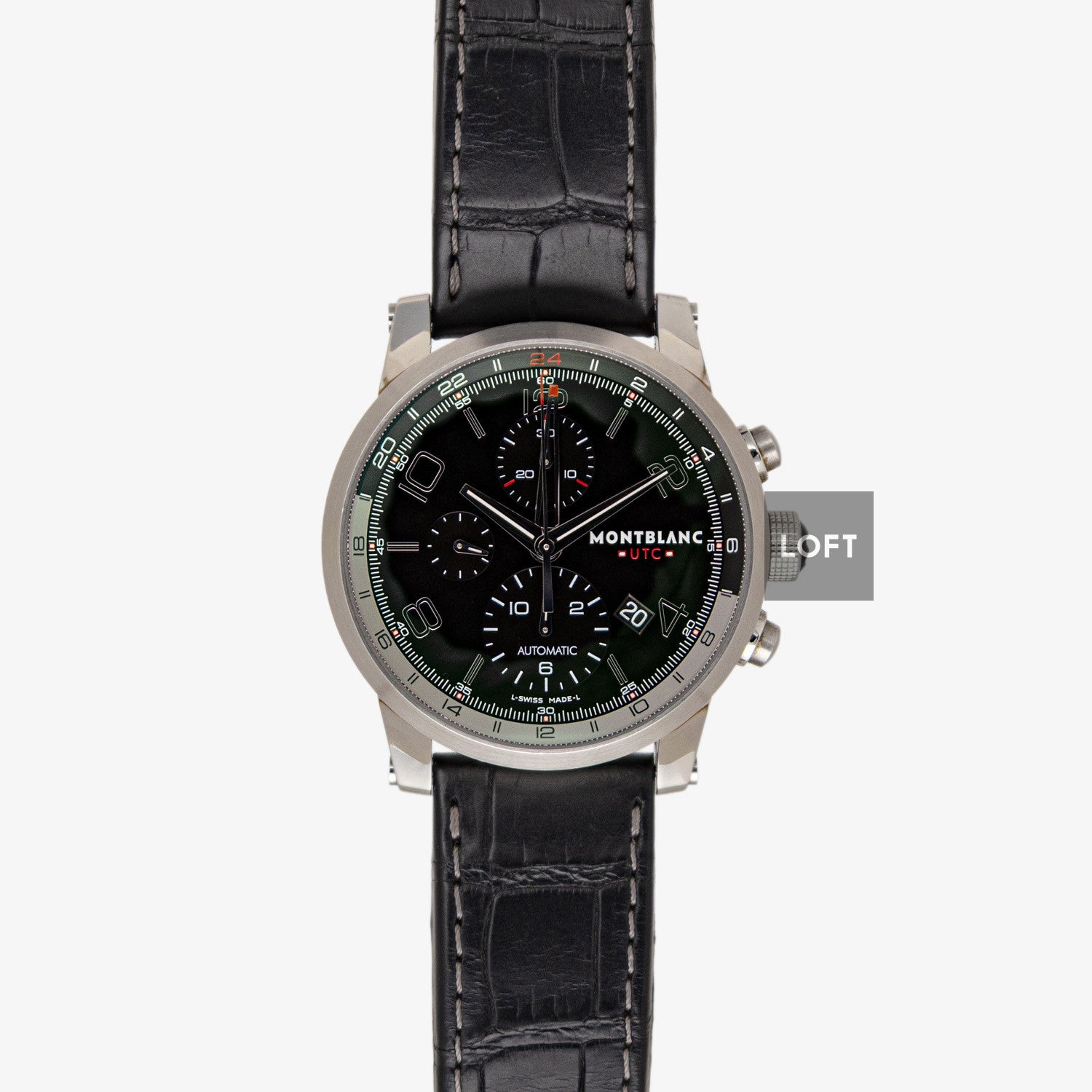 Montblanc TimeWalker Chrono Voyager UTC Black 43mm