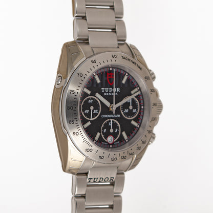 Tudor Sport Automatic Chronograph Black Dial 41mm
