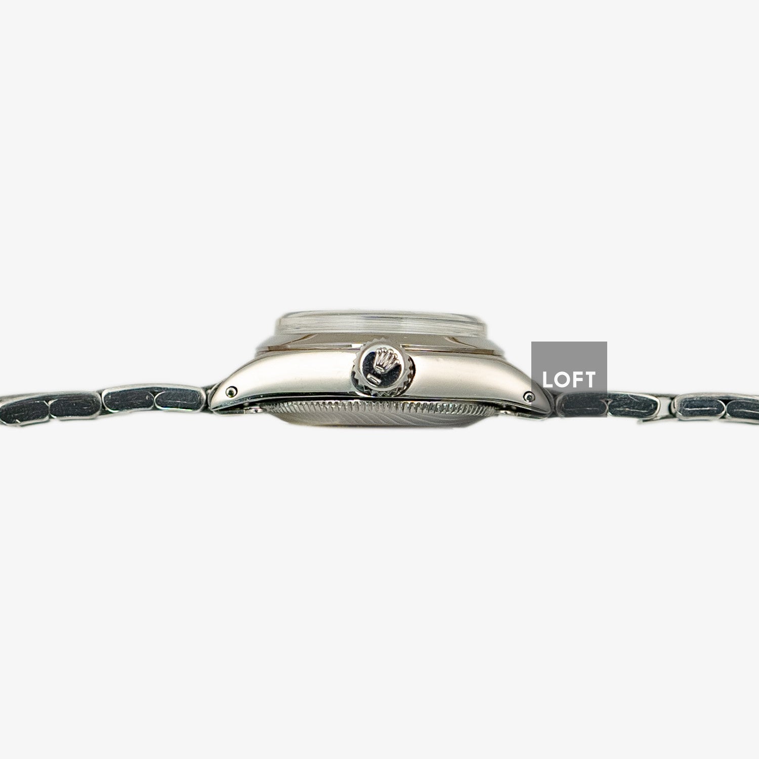 Rolex Oyster Perpetual 6618 Roman White 24mm