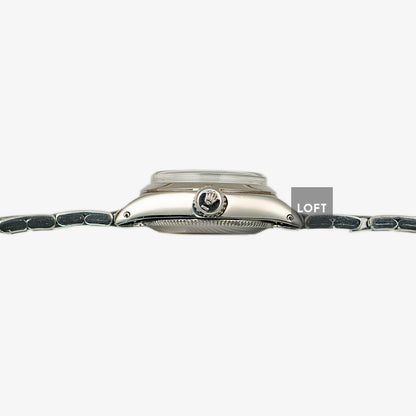 Rolex Oyster Perpetual 6618 Roman White 24mm