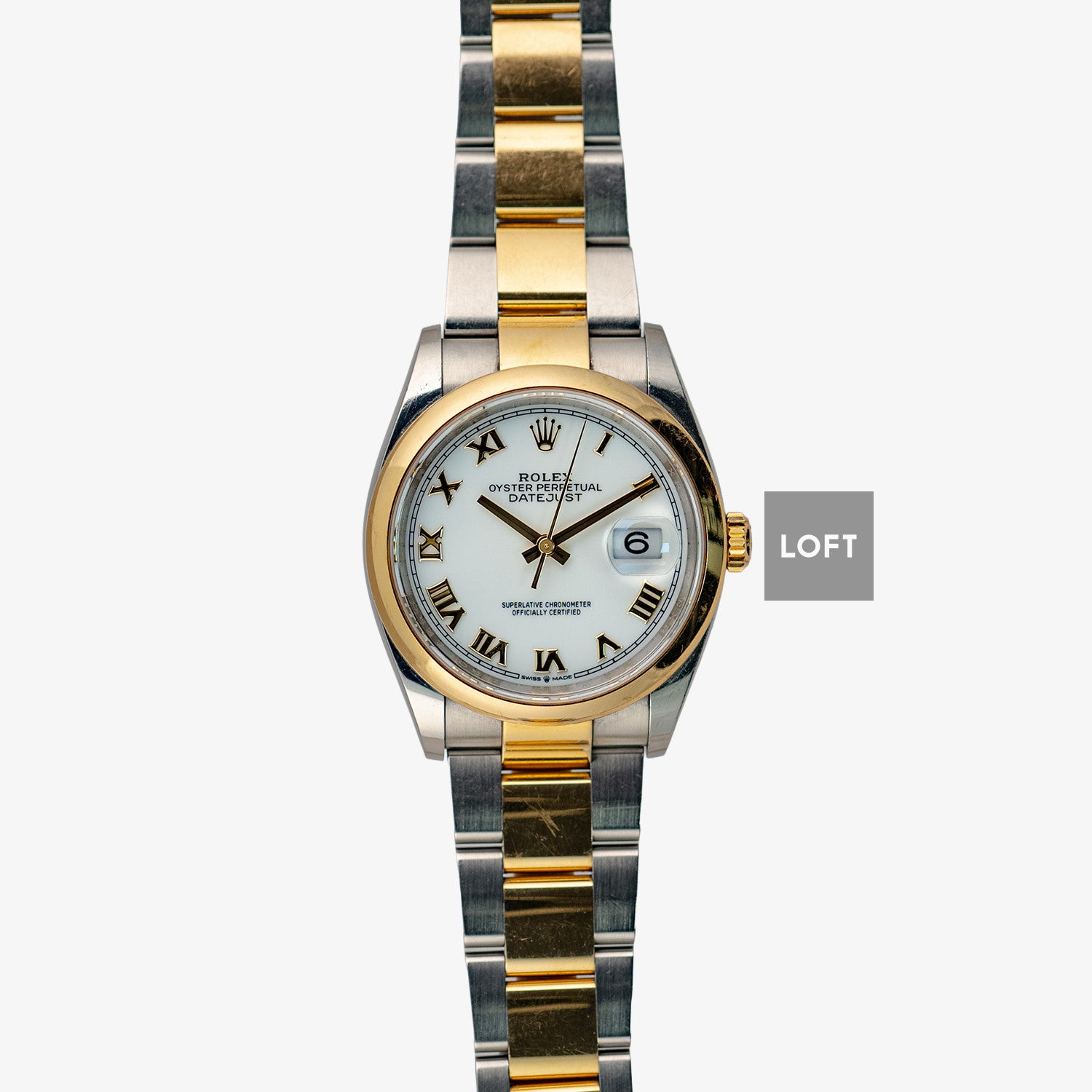Rolex Datejust 126203 Two-Tone Roman Oyster 36mm