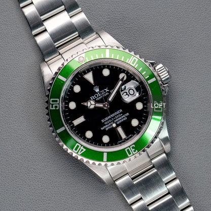 Rolex Submariner Date 16610 Kermit 40mm