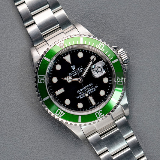 Rolex Submariner Date 16610 Kermit 40mm
