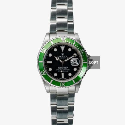 Rolex Submariner Date 16610 Kermit 40mm