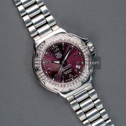 TAG Heuer Formula 1 Lady Quartz Burgundy 36mm